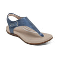 Aetrex Ellie Blue Women's Sandal - Blue/Yellow