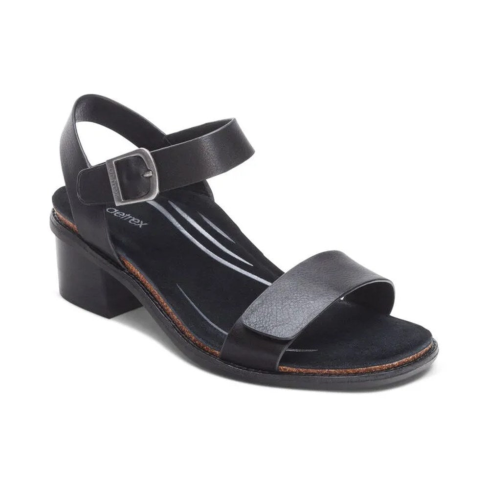 Aetrex Mae Sandal Women's - Black