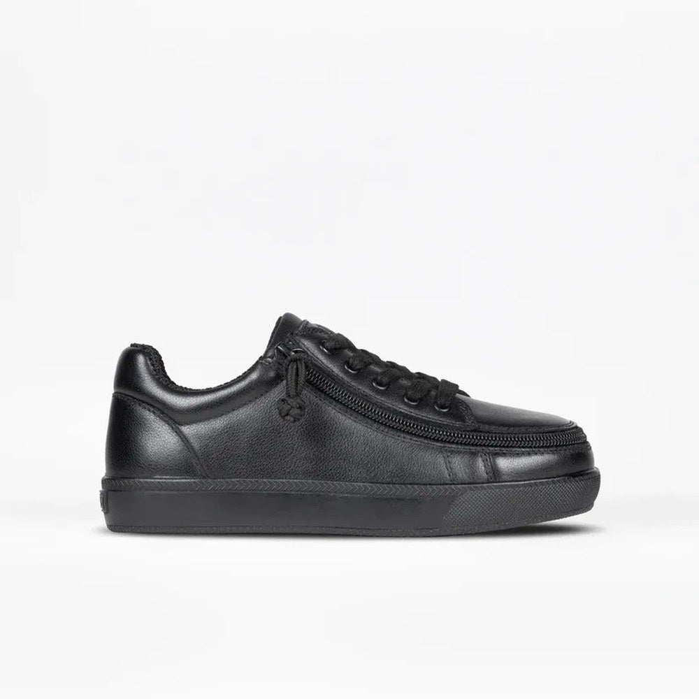 Billy Classic D/R Low II Kids Shoe - Black Leather