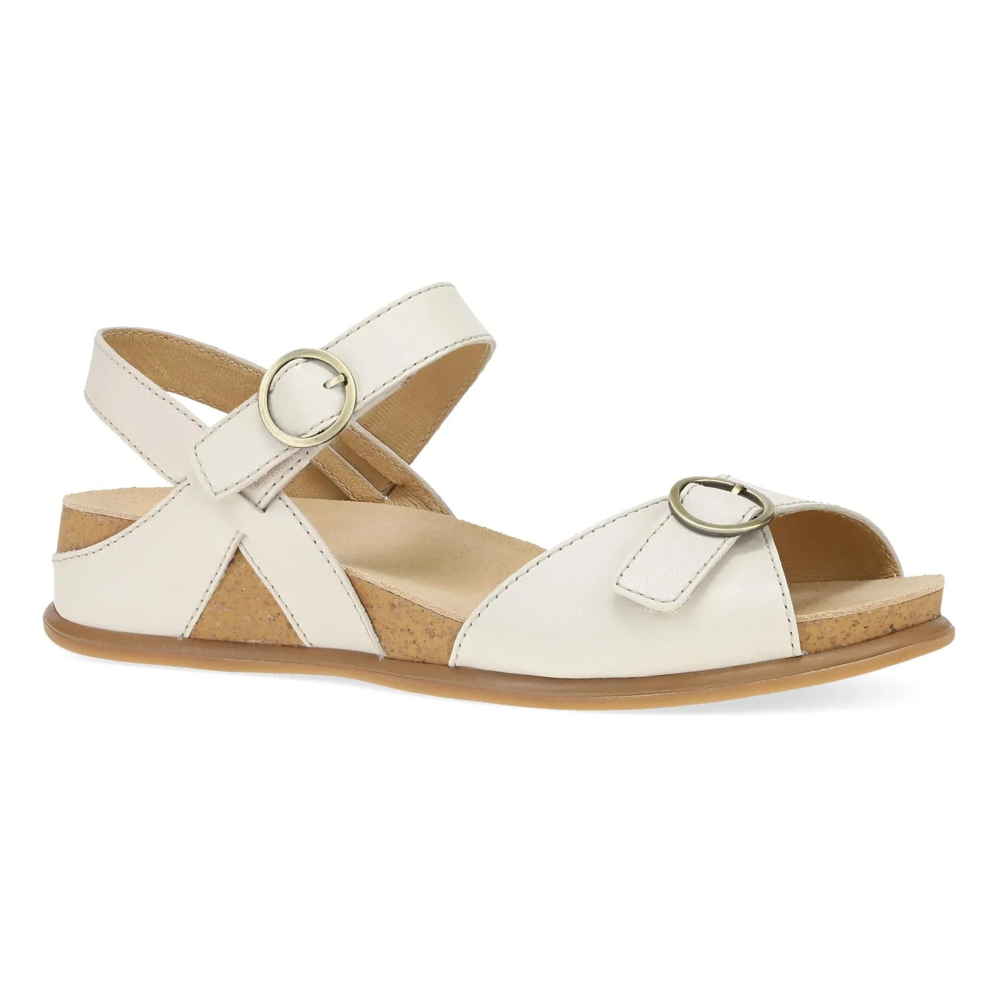 Dansko Candace Burnished Women's Sandal - Ivory