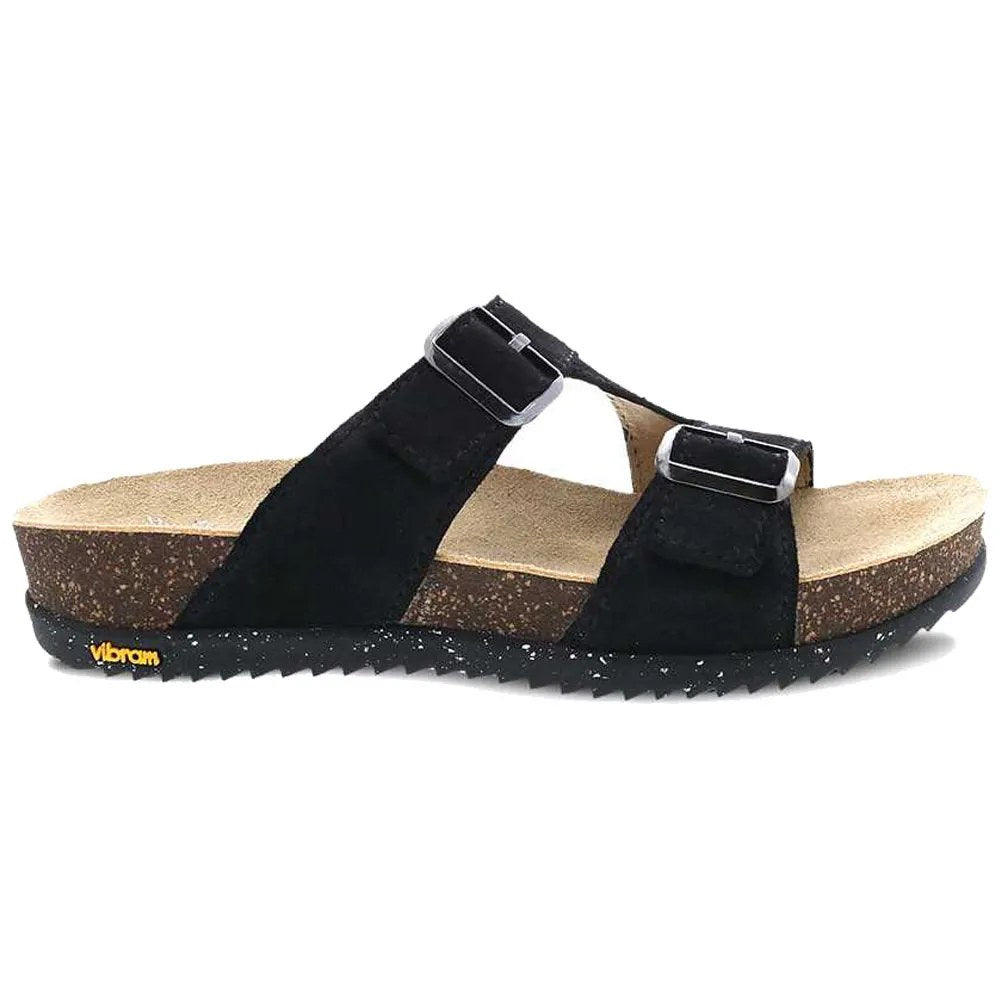 Dansko Dayna Suede Women's Sandal - Black