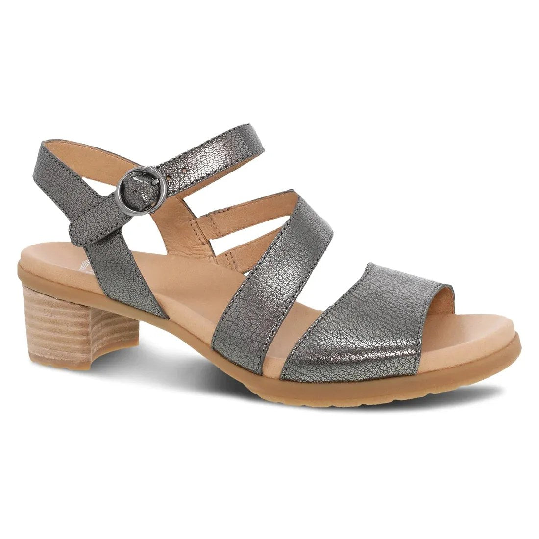 Dansko Tansy Nappa Women's Sandal - Gunmetal