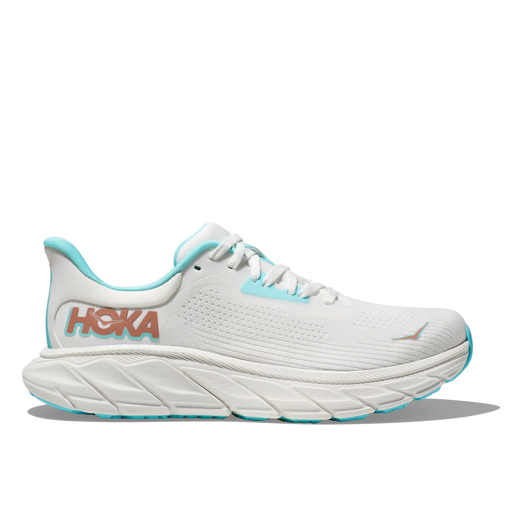 Hoka ARahi 7 Women's (Wide) Running Shoe - Frost/Rose Gold