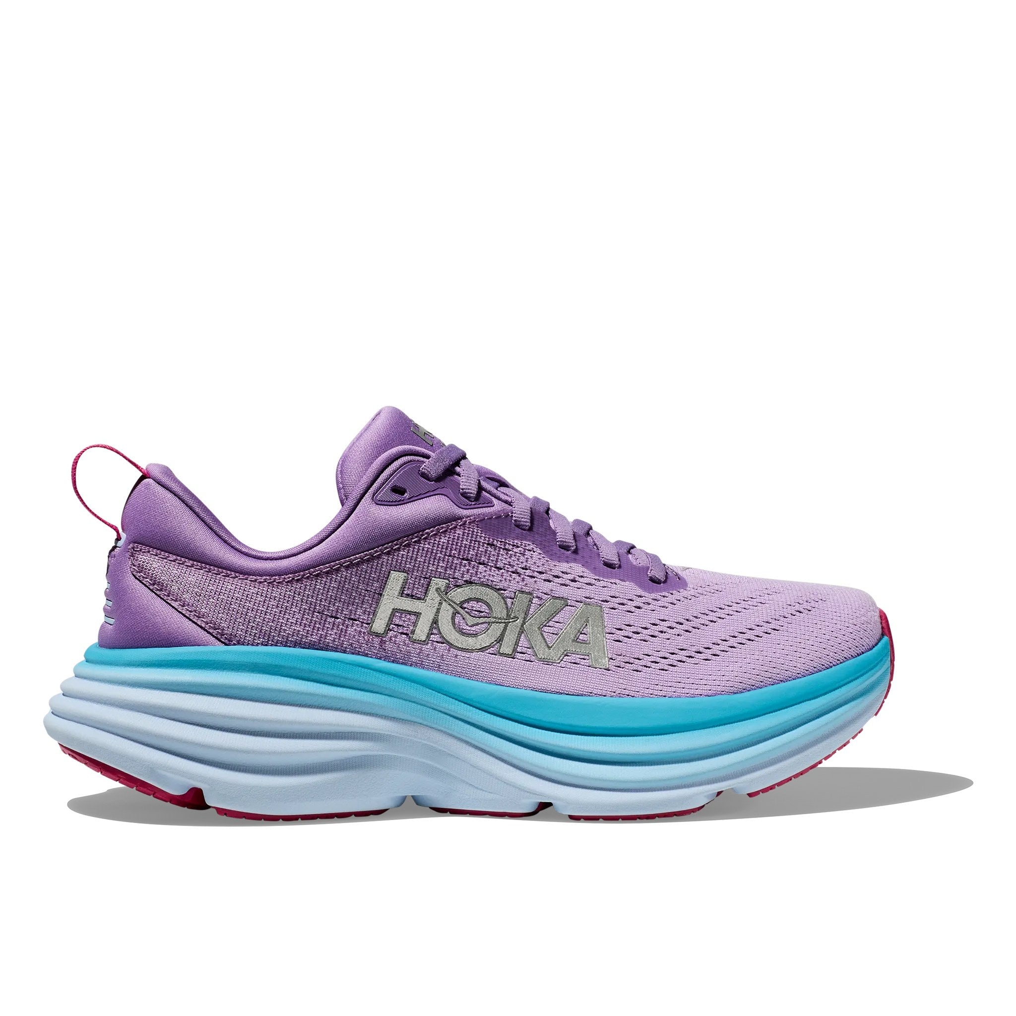 Hoka Bondi 8 Men's Running Shoe - Chalk Violet/Pastel Lilac