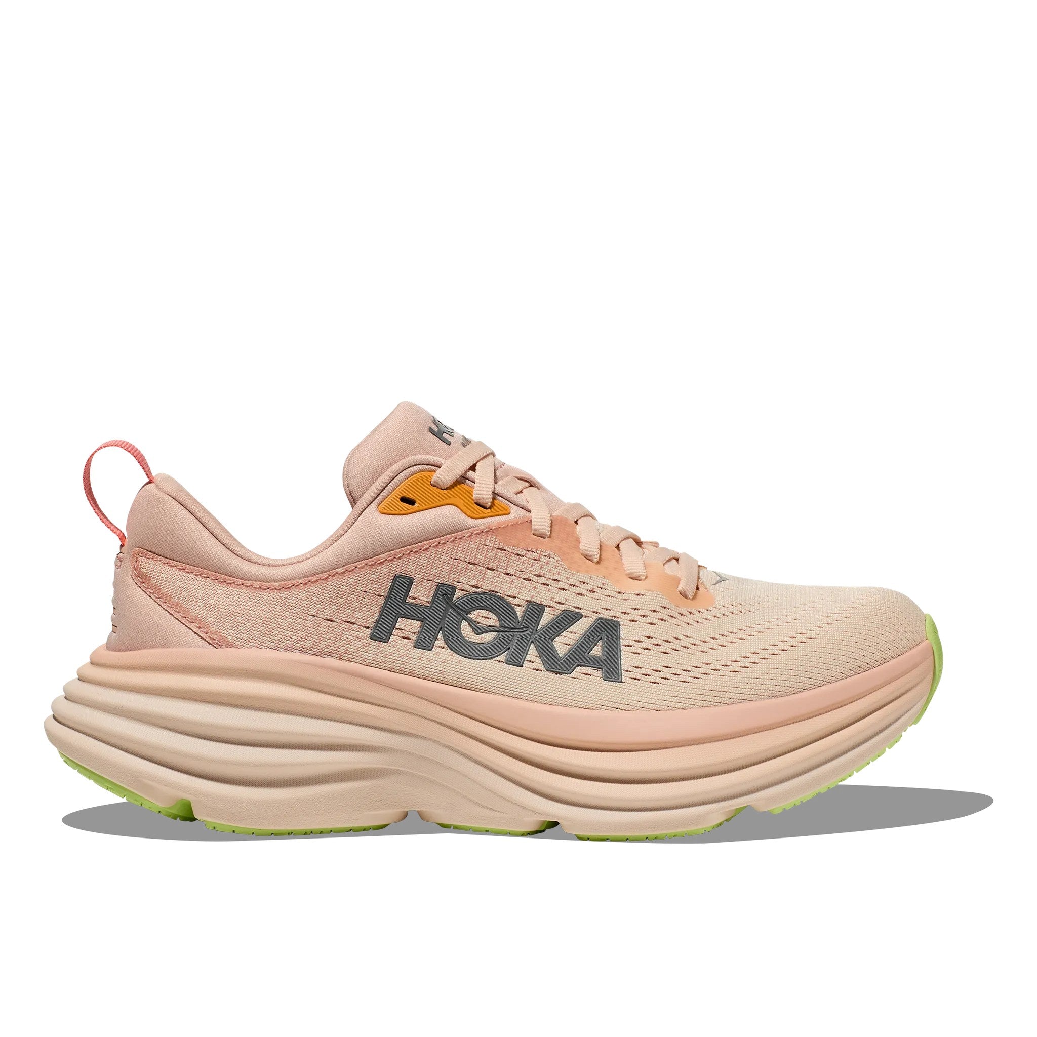 Hoka Bondi 8 Men's Running Shoe - Cream/Vanilla