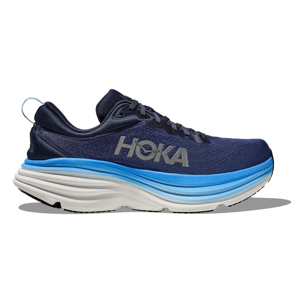 Hoka Bondi 8 Men's Running Shoe - Outer Space / All Aboard