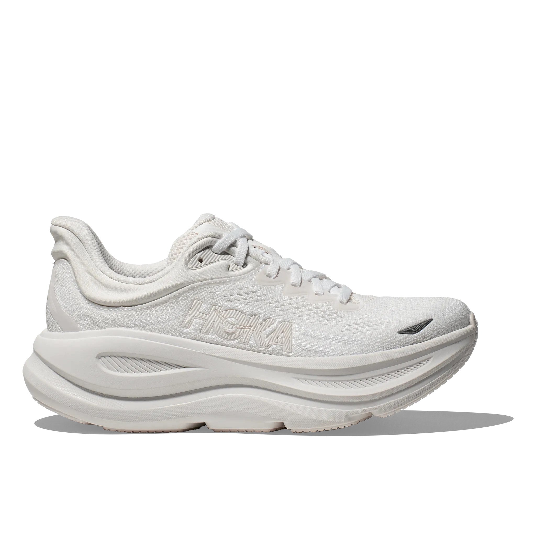 Hoka Bondi 9 Men's (Wide) Running Shoe - White/White