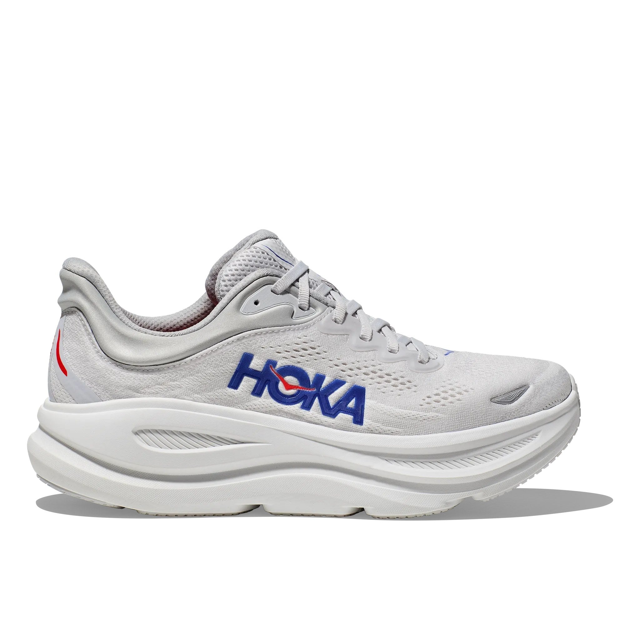 Hoka Bondi 9 Women's Running Shoe - Cosmic Grey / Ultramarine