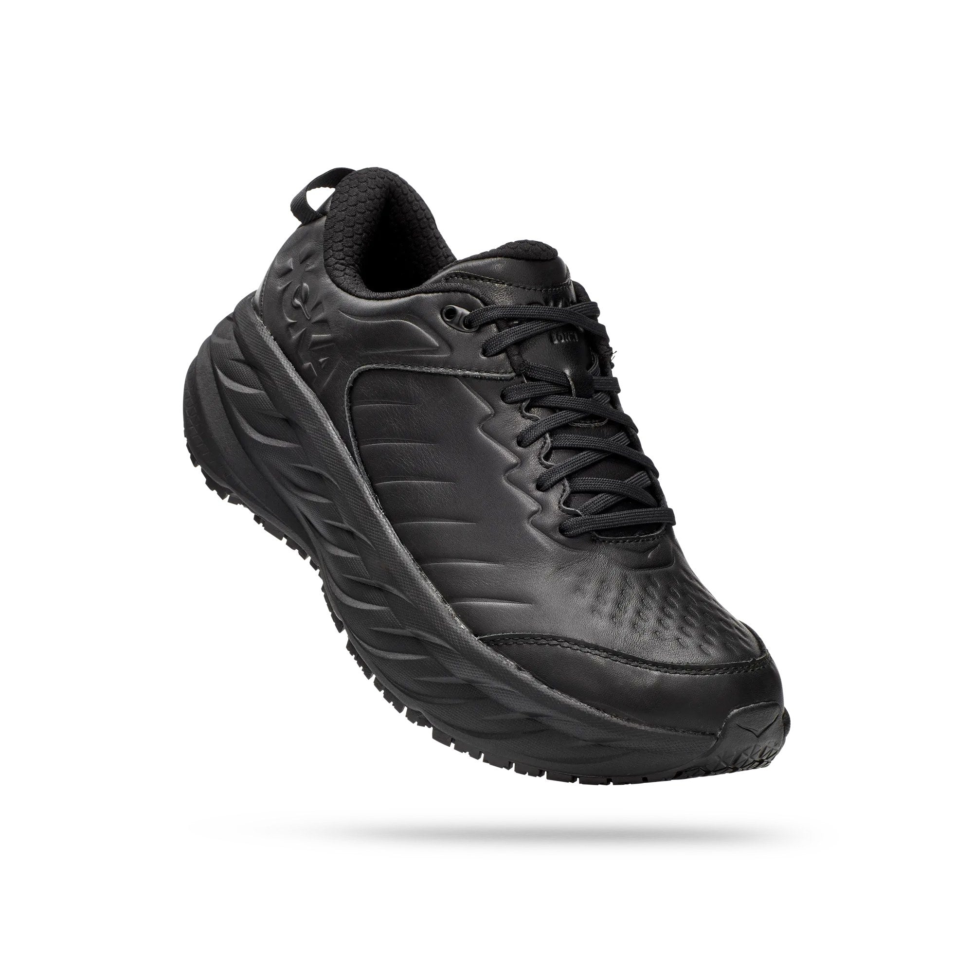Hoka Bondi SR Men's (Wide) Running Shoe - Black/Black