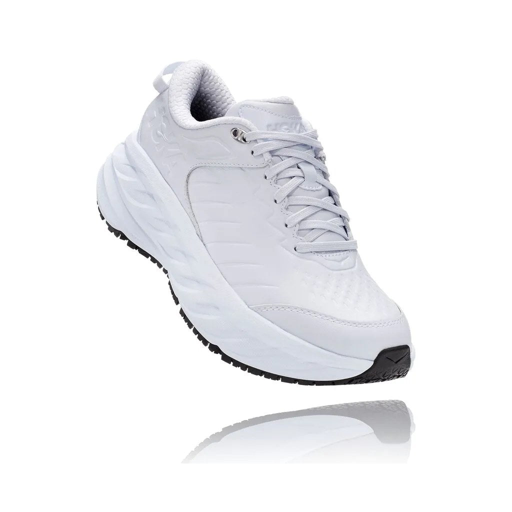 Hoka Bondi SR Women's Running Shoe - White/White