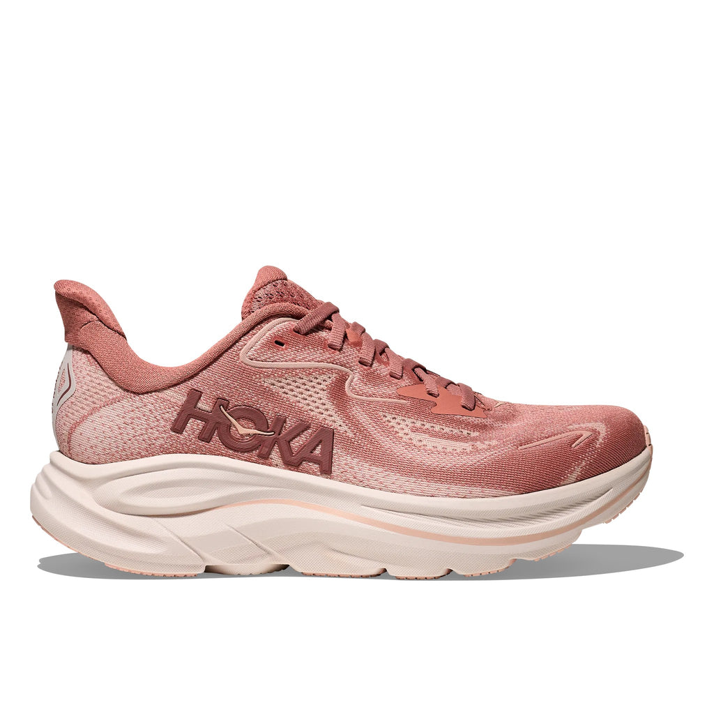 Hoka Clifton 10 Women's Running Shoe - Blush / Rose Latte