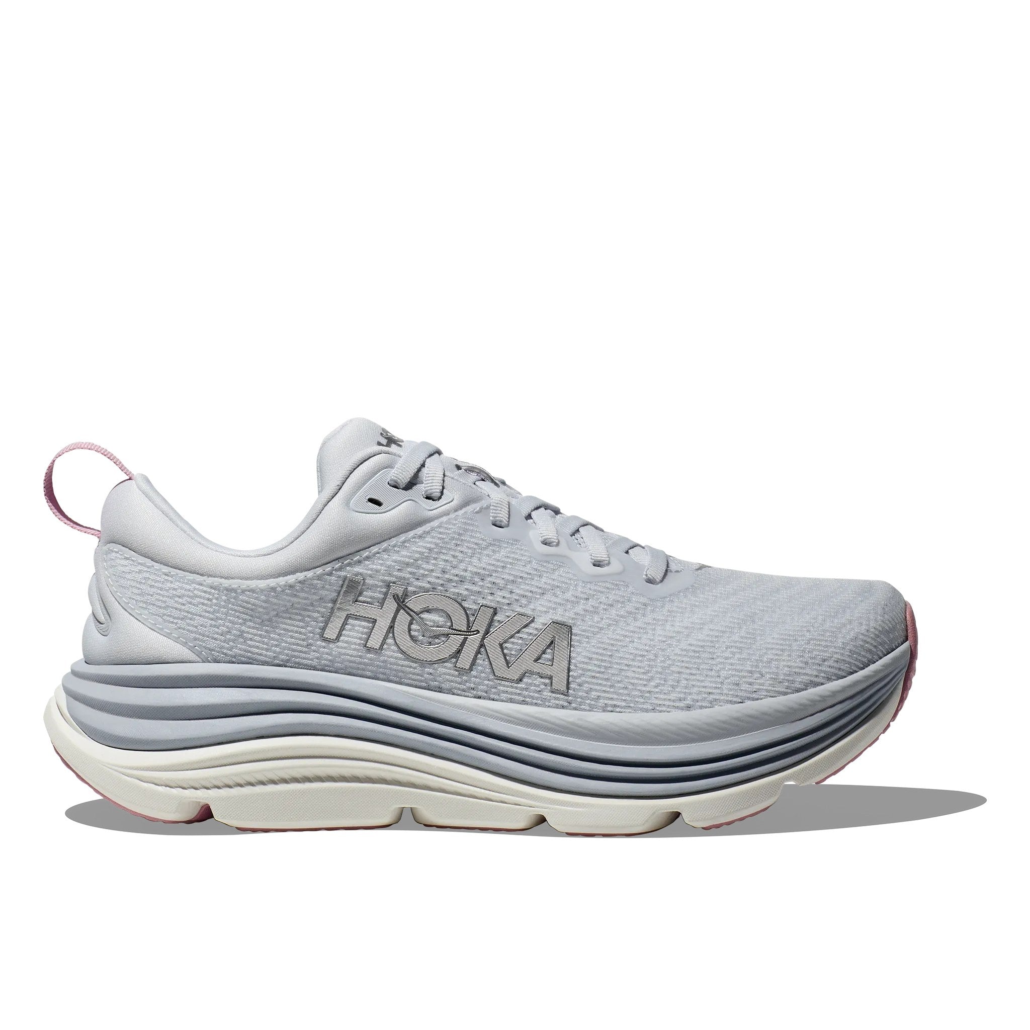 Hoka Gaviota 5 Women's Running Shoe - Sea Ice/Pink Twilight