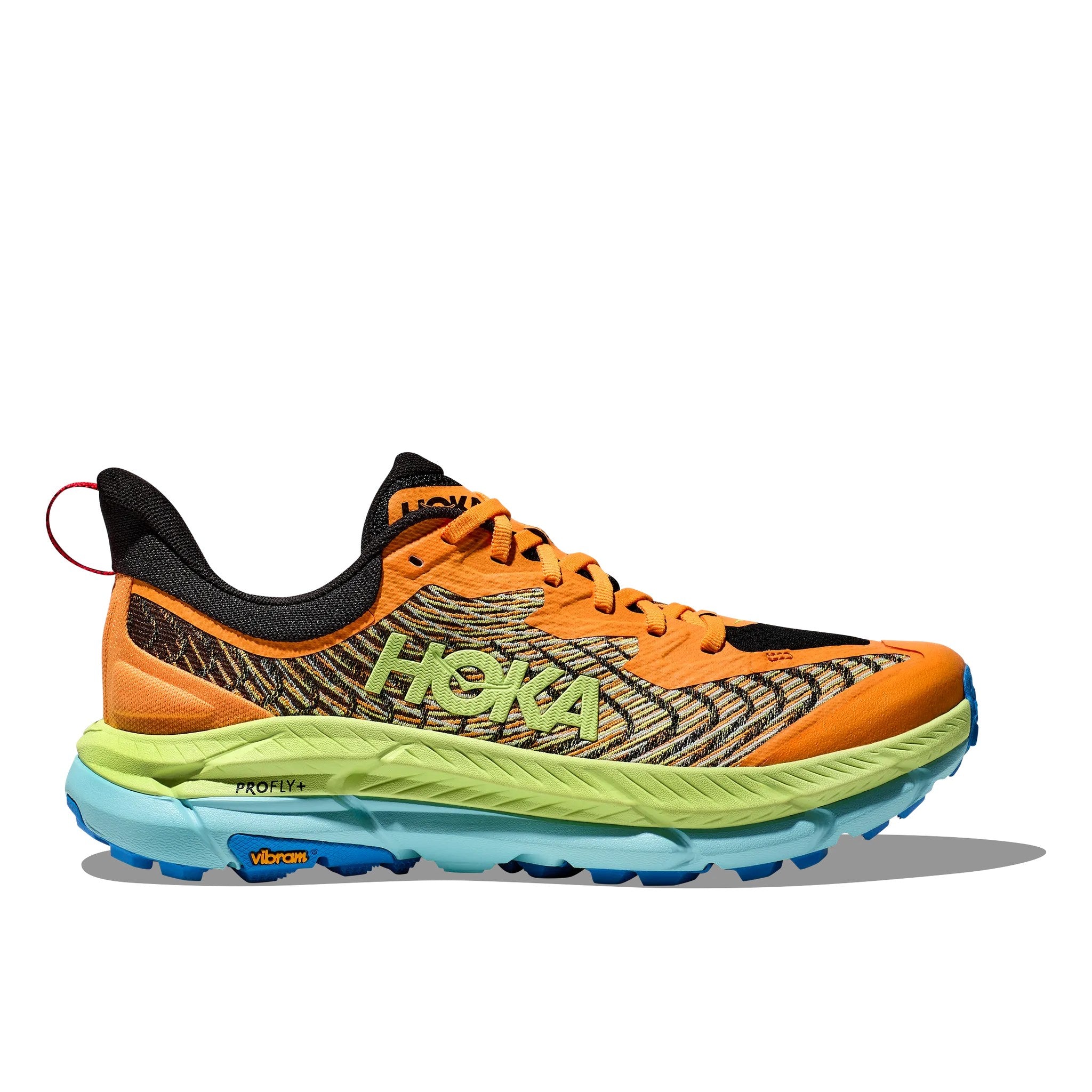 Hoka Mafate Speed 4 Men's Running Shoe - Solar Flare/ Lettuce