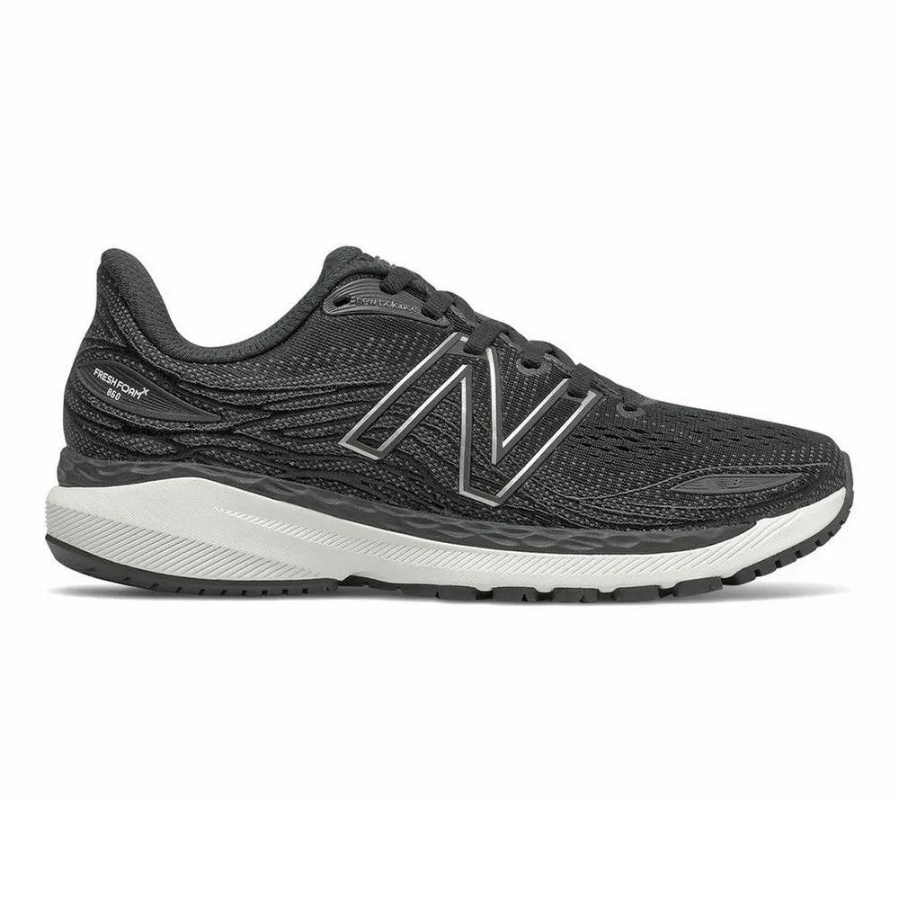 New Balance W860 Women's Running Shoe - Black/White