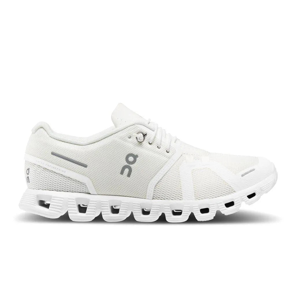 On Cloud 5 Women's Running Shoe - Undyed-White | White