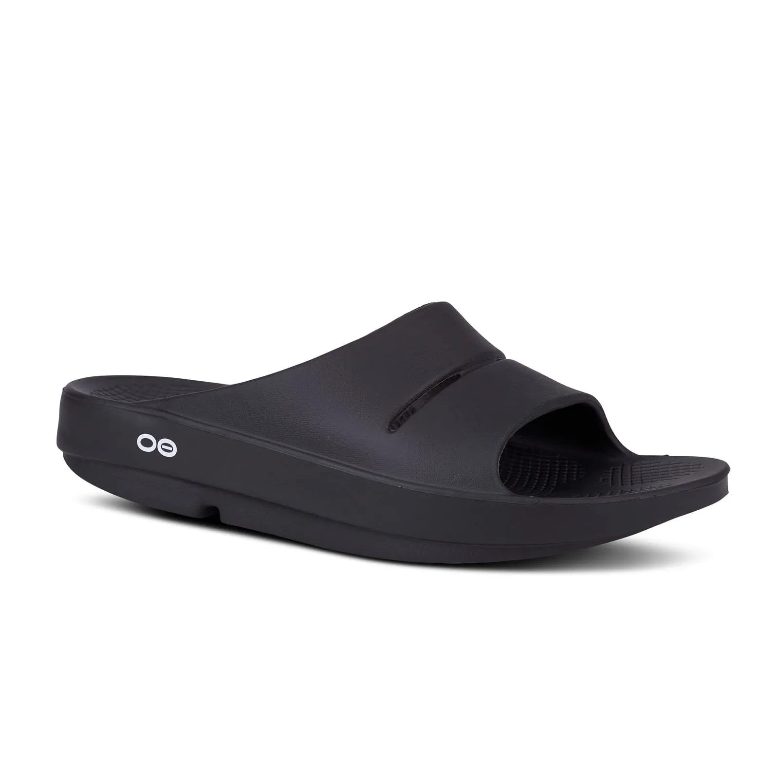 Oofos Ooahh Slide Men's Sandal - Black