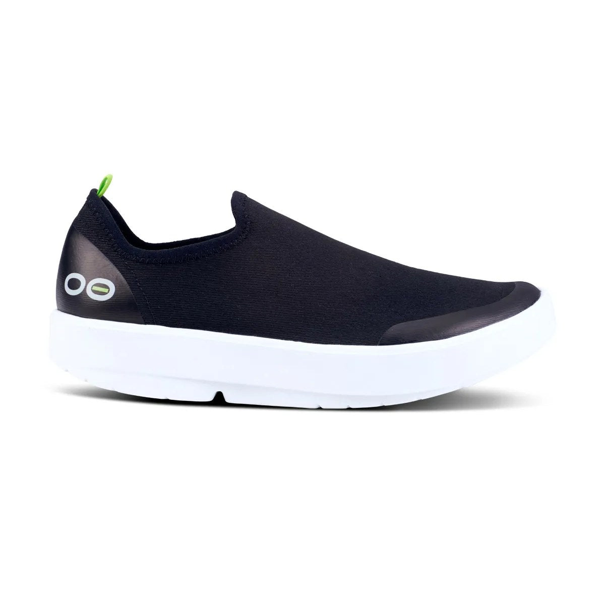 Oofos Oomg Low Women's Casual Shoe - White Black