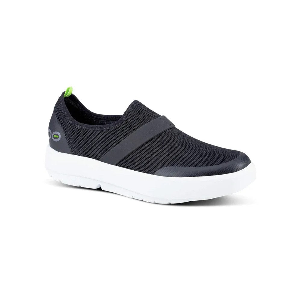 Oofos OOmg Sport Black Women's Casual Shoe - White