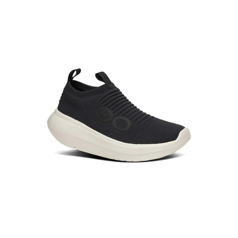Oofos Oomy Womens Women's Sandal - Chalk Black