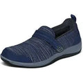 Orthofeet Quincy Stretch Slip Women's Casual Shoe - Blue
