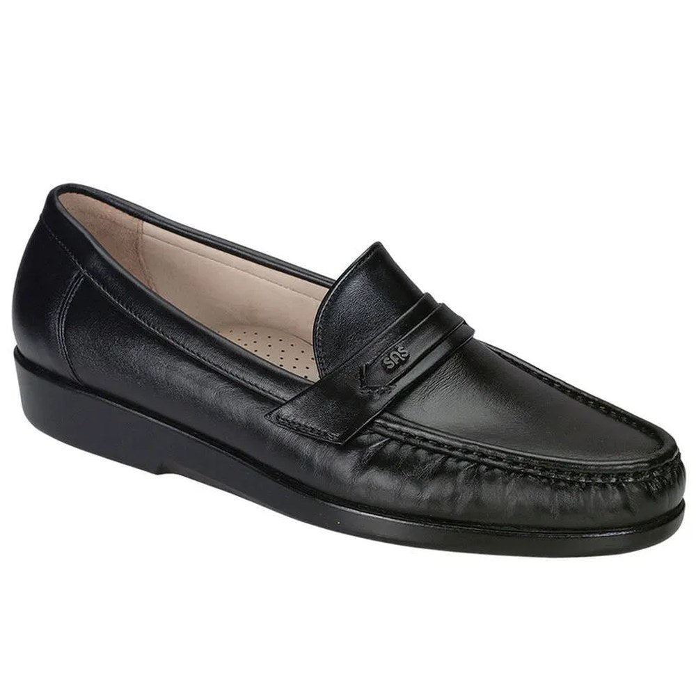 SAS Ace Slip On Loafer Men's Casual Shoe - Black