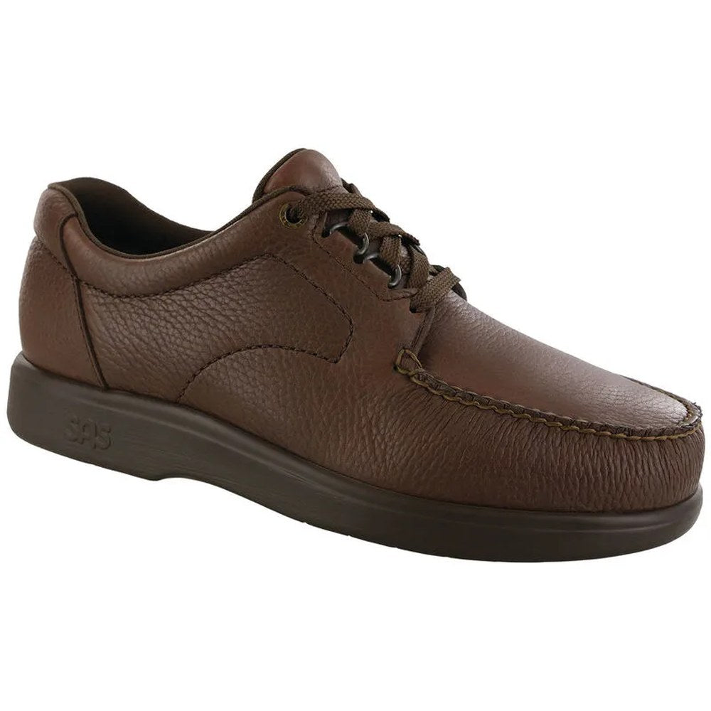 SAS Bout Time Lace Men's Casual Shoe - Mulch