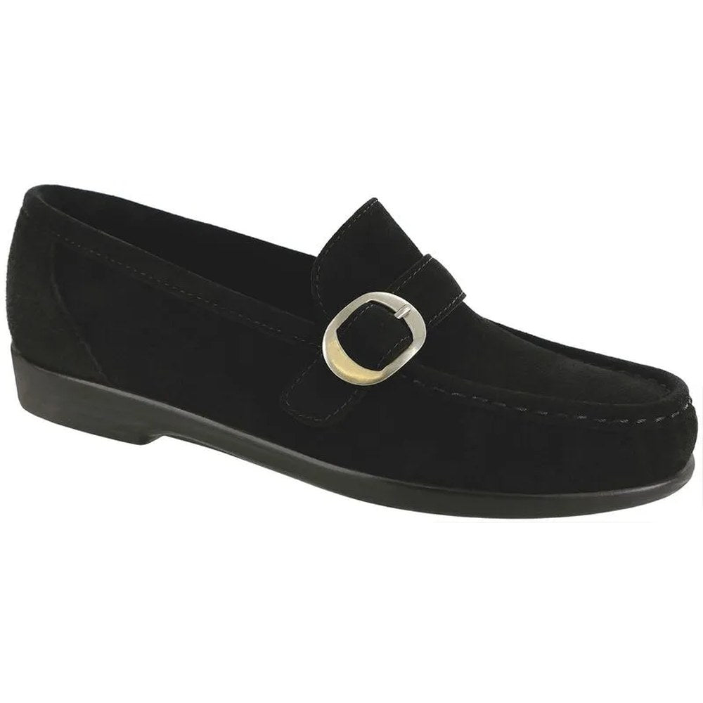 SAS Lara Women's Casual Shoe - Black Suede