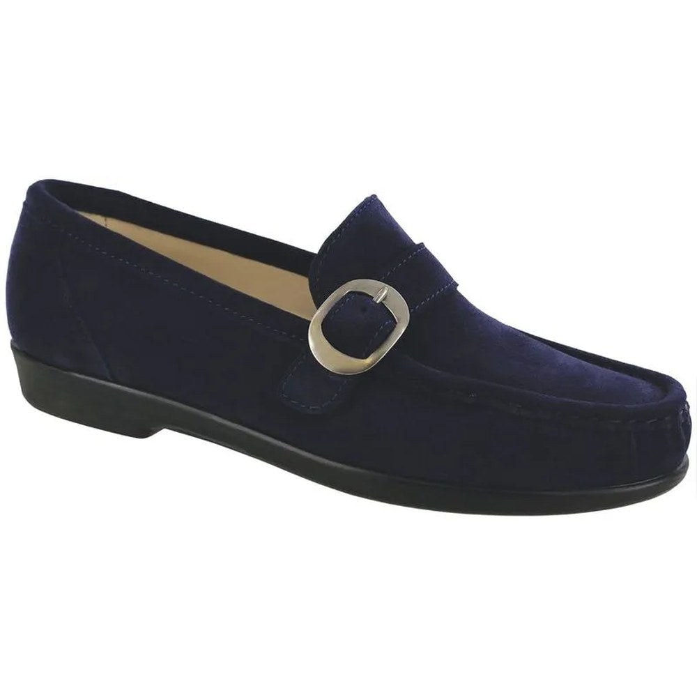 SAS Lara Women's Casual Shoe - Navy Suede