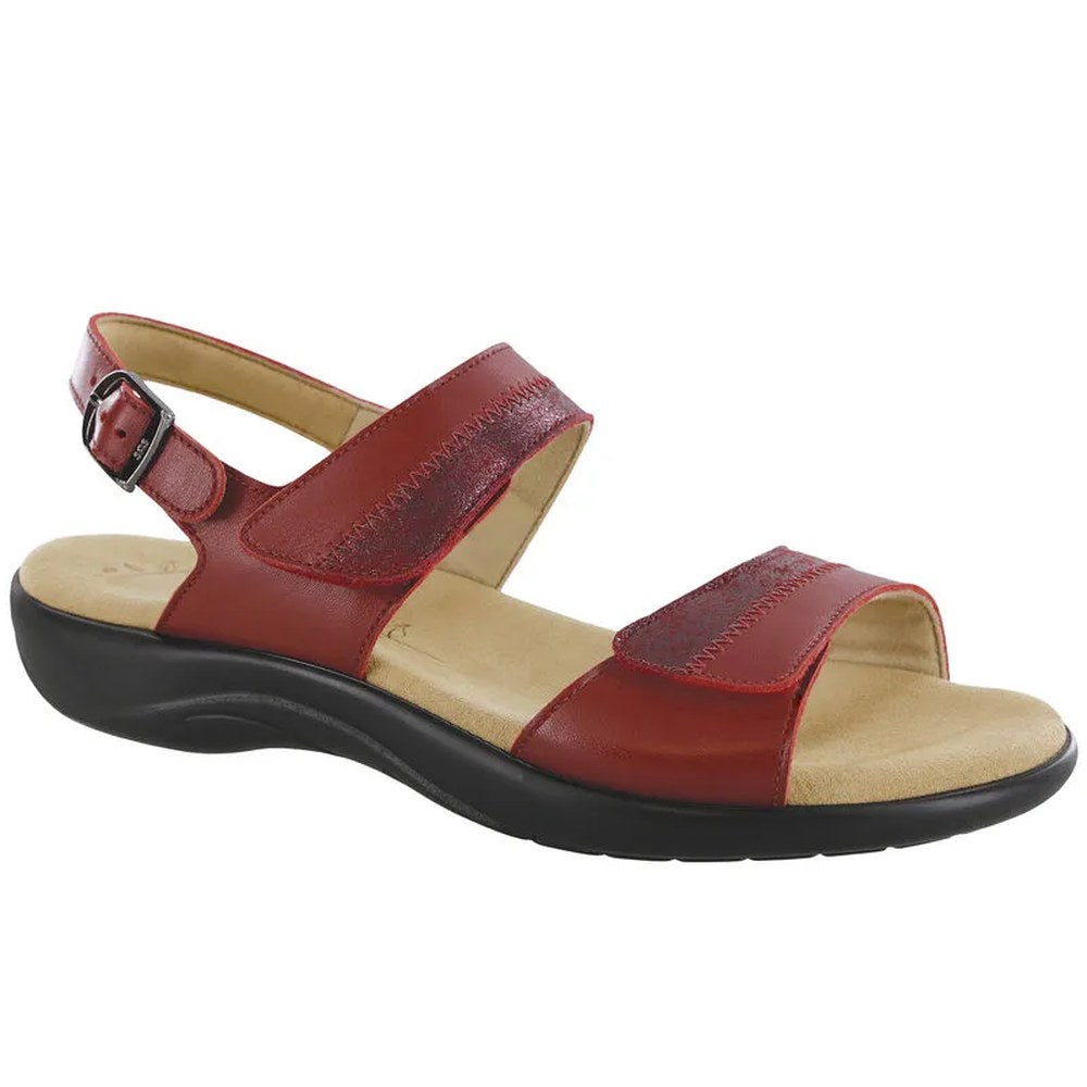 SAS Nudu Women's Sandal - Ruby/Cabernet
