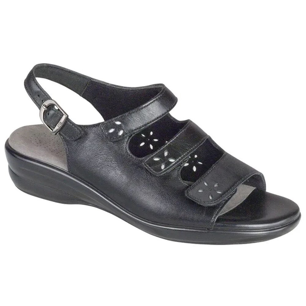SAS Quatro Slingback Women's Sandal - Black