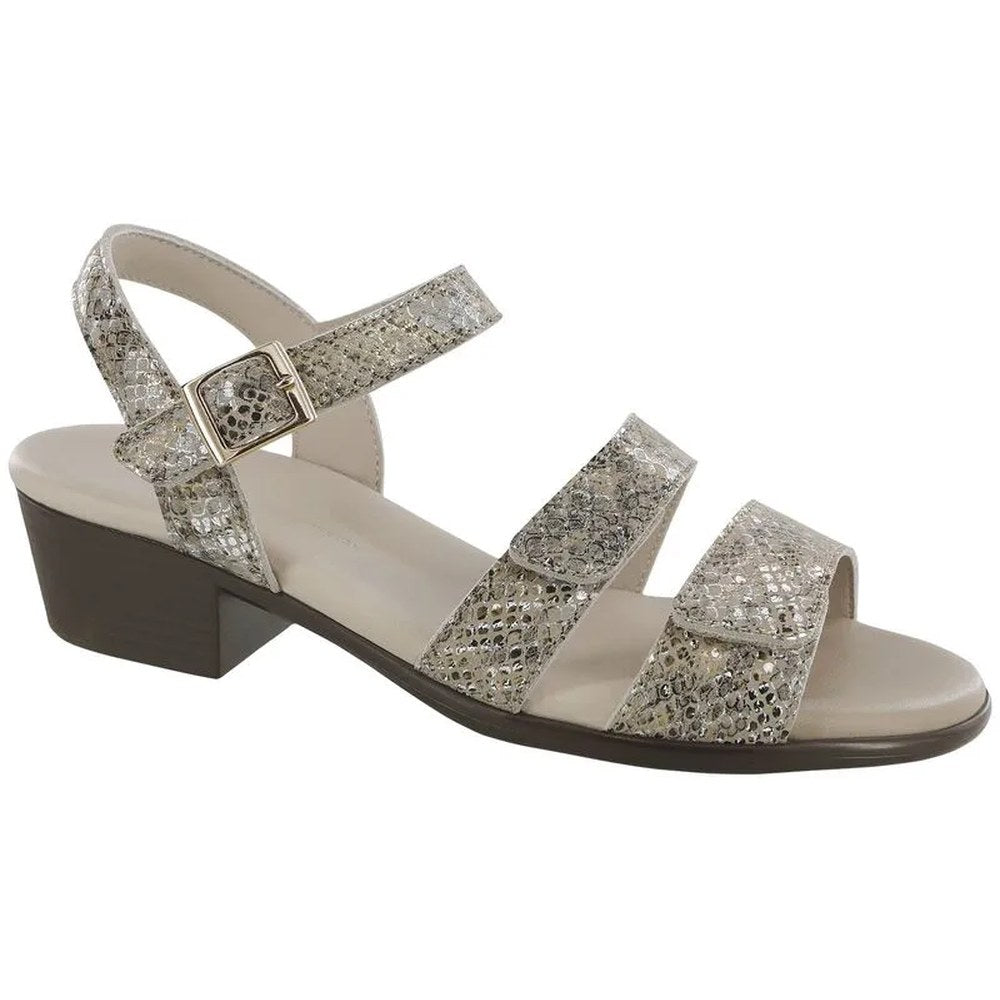SAS Savanna Sandal Women's - Multisnake Gold