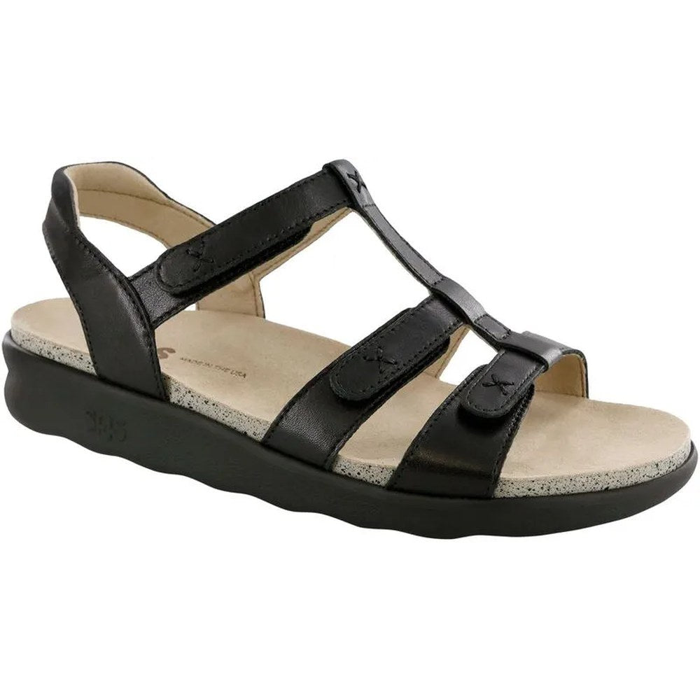 SAS Sorrento T Strap Women's Sandal - Black