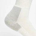 Thorlos Mens HealthPadd Crew Men's Sock - White
