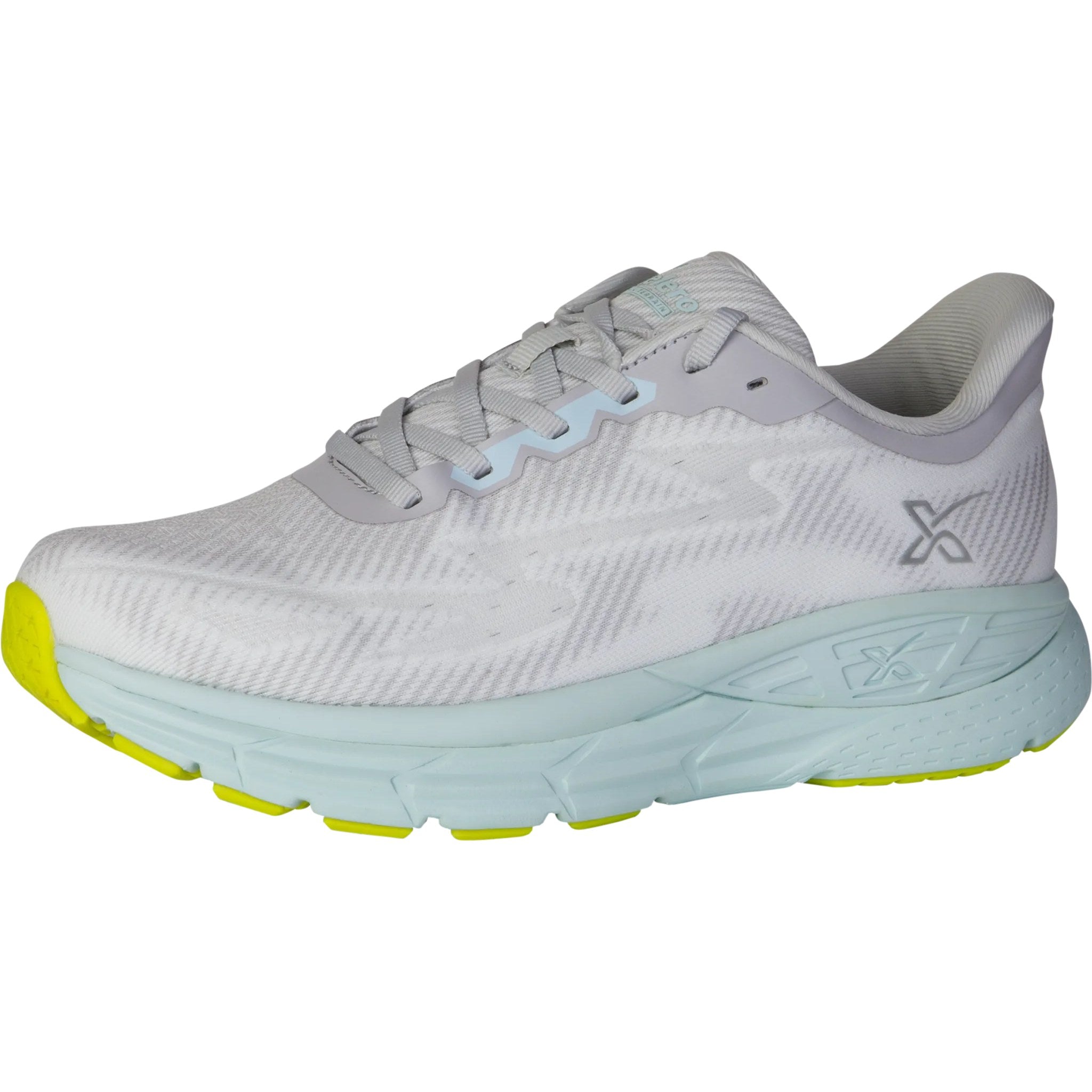 Xelero X-GPS Women's Therapeutic Walking Shoe - Silver Grey/Sky Blue